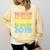 SENIOR CLASS 2019 T SHIRT High School Graduation Comfort Colors Sweatshirt Butter