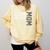 Senior Class Of 2022 Mom Graduation Comfort Colors Sweatshirt Butter