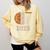 Senior Class Of 2023 Graduation Basketball Team Graduate Comfort Colors Sweatshirt Butter