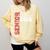 Senior Class Of 2026 Graduation Grad 26 Comfort Colors Sweatshirt Butter