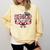 Senior Class Of 2027 Coquette Pink Bow Graduation 2027 Women Comfort Colors Sweatshirt Butter