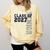 Senior Class Of 2027 Graduation Year High School & College Comfort Colors Sweatshirt Butter
