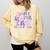 In My Senior Era Class Of 2025 Groovy Senior 2025 Graduation Comfort Colors Sweatshirt Butter