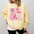 In My Senior Era Class Of 2026 Retro Senior 2026 Graduation Comfort Colors Sweatshirt Butter