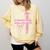 Senior Mom 2027 Class Of 2027 Coquette Bow Graduation 2027 Comfort Colors Sweatshirt Butter