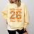 Senior Mom Class Of 2026 Basketball Mom Graduation Comfort Colors Sweatshirt Butter