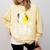 Senior Papa Class Of 2026 Baseball Softball Graduation Heart Comfort Colors Sweatshirt Butter