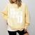 She Wants The MD Shirt Medical Graduation Doctor Comfort Colors Sweatshirt Butter