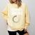Silent But Thinking Introvert Comfort Colors Sweatshirt Butter