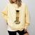 SmileteesGrad Llama Graduation T-Shirt Comfort Colors Sweatshirt Butter
