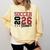 Soccer Senior Night Soccer Senior 2026 Graduation 71 Comfort Colors Sweatshirt Butter
