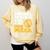 Social Worker Will Work For Pizza Graduation Comfort Colors Sweatshirt Butter