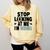 Stop Looking At Me I’m Hiding Sarcastic Introvert Joke Comfort Colors Sweatshirt Butter