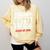 Straight Outta First Grade Class Of 2018 Graduation Comfort Colors Sweatshirt Butter