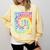 Straight Outta Pre-K Class Of 2022 Preschool Graduation Comfort Colors Sweatshirt Butter