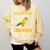 Sun Conure Introvert Parrot Bird Sun Conure Comfort Colors Sweatshirt Butter