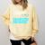 Super Computer Engineer New Job Graduation Comfort Colors Sweatshirt Butter