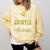 Super Proud Auntie Of 2025 Graduate Senior Graduation Family Comfort Colors Sweatshirt Butter
