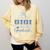 Super Proud Gigi Of 2026 Graduate Senior Graduation Family Comfort Colors Sweatshirt Butter