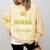 Super Proud Nonna Of 2025 Graduate Senior Graduation Family Premium Comfort Colors Sweatshirt Butter