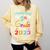 I Survived 5th Grade Graduation Class 2023 Elementary Comfort Colors Sweatshirt Butter