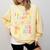 i Survived My Fiance's Nursing Degree Graduation Groovy Premium Comfort Colors Sweatshirt Butter