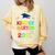 I Survived Kindergarten Graduation 2025 Graduate Boys Girls Comfort Colors Sweatshirt Butter