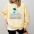 I Survived Kindergarten Graduation Kids Owl Grad Comfort Colors Sweatshirt Butter