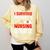 I Survived My Mom's Nursing Degree Graduation Day 2026 Comfort Colors Sweatshirt Butter