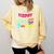 Sweet Happy Last Day Of 3rd Grade Kids Graduation T Comfort Colors Sweatshirt Butter