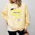 Tassel Worth The Hassle 2018 Graduation Quote Ylw Comfort Colors Sweatshirt Butter