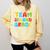 Team Second Grade Shirt 2nd Grade Back To School Graduation Comfort Colors Sweatshirt Butter