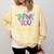 Thank You Teacher Appreciation Graduation Men Women Girls Kids Comfort Colors Sweatshirt Butter