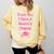 Trust Me I Have A Master's Degree Graduation Comfort Colors Sweatshirt Butter