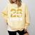 Twenty 2026 Class Of 26 Seniors Back To School Graduation Comfort Colors Sweatshirt Butter