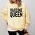 Vaccine Queen Nursing Graduation Shirt Comfort Colors Sweatshirt Butter