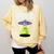 I Wanna Go Home Introvert UFO UAP Flying Saucer Trippy Alien Raglan Baseball Tee Comfort Colors Sweatshirt Butter
