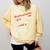 Woman Law Degree Graduation Diploma Party Comfort Colors Sweatshirt Butter