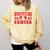 Wrestling Senior Night Wrestling Senior 2025 Graduation 7 Comfort Colors Sweatshirt Butter