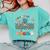 100 Days In The Books Celebration Retro School Comfort Colors Sweatshirt Butter