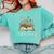 1955 Chapter Seventy 70th Birthday Wildflower Book 70 Yr Old Comfort Colors Sweatshirt Butter