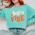 60's Vibe Retro Nostalgia Classic Mixtape Era 1960s Party Comfort Colors Sweatshirt Butter
