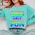 80's Girls Just Wanna Have Fun Nostalgia 1980s Style Premium Tri-Blend Comfort Colors Sweatshirt Butter