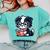 Adorable Book Lover Border Collie With Reading Glasses Cute Raglan Baseball Tee Comfort Colors Sweatshirt Butter
