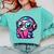 Adorable Book Lover Robot With Reading Glasses Cute Comfort Colors Sweatshirt Butter