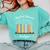 Applied Behavior Analysis Book Wildflower ABA RBT Therapist Comfort Colors Sweatshirt Butter