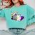 Asexual Book Lover LGBT Reading Pride Ace Flag Daisy Comfort Colors Sweatshirt Butter