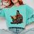 Attila The Hun Reading A Book Comfort Colors Sweatshirt Butter