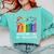 Awesome Like My Daughter Books Floral Proud Mom Women Comfort Colors Sweatshirt Butter