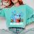 Axolotl Read Book Kawaii Reading Books For Men Women Comfort Colors Sweatshirt Butter